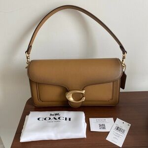 Coach Tabby 26 in Honey Brown Burnished Glovetanned Leather Shoulder Bag CCC02